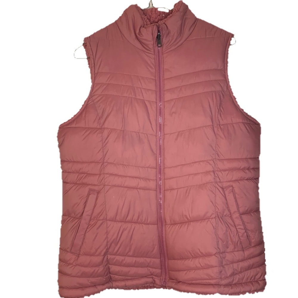 Women’s Pink Puffer Vest